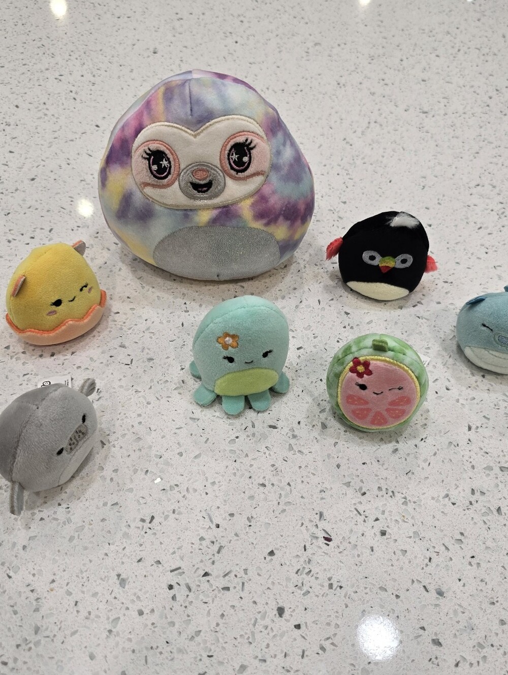 Mixed Lot! Squishville Squishmallows Mini Plush Plushies + Small Squishmallow